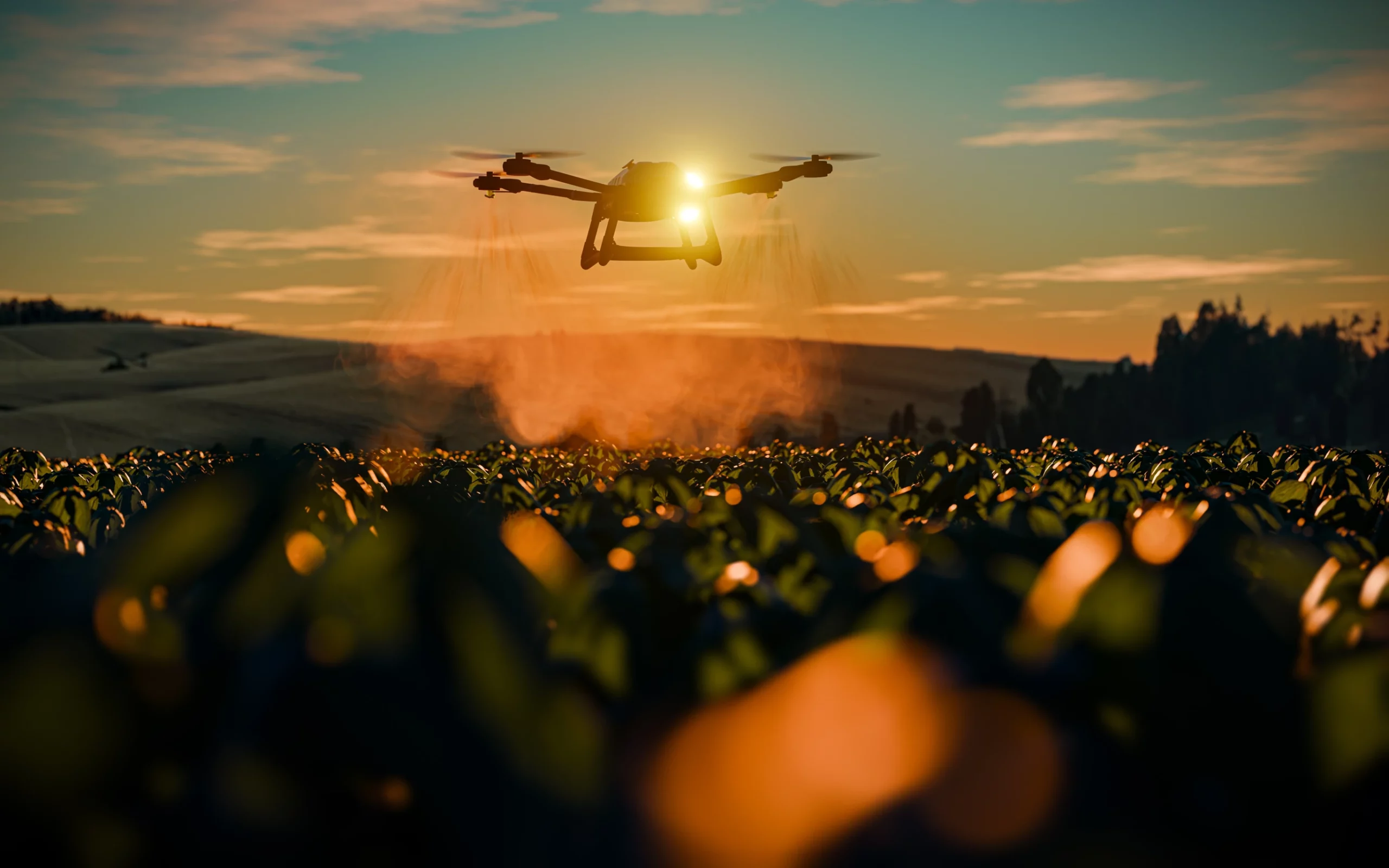 Imagem de destaque para artigo sobre pulverização aérea publicado no Blog AgriQ | Créditos: Shutterstock